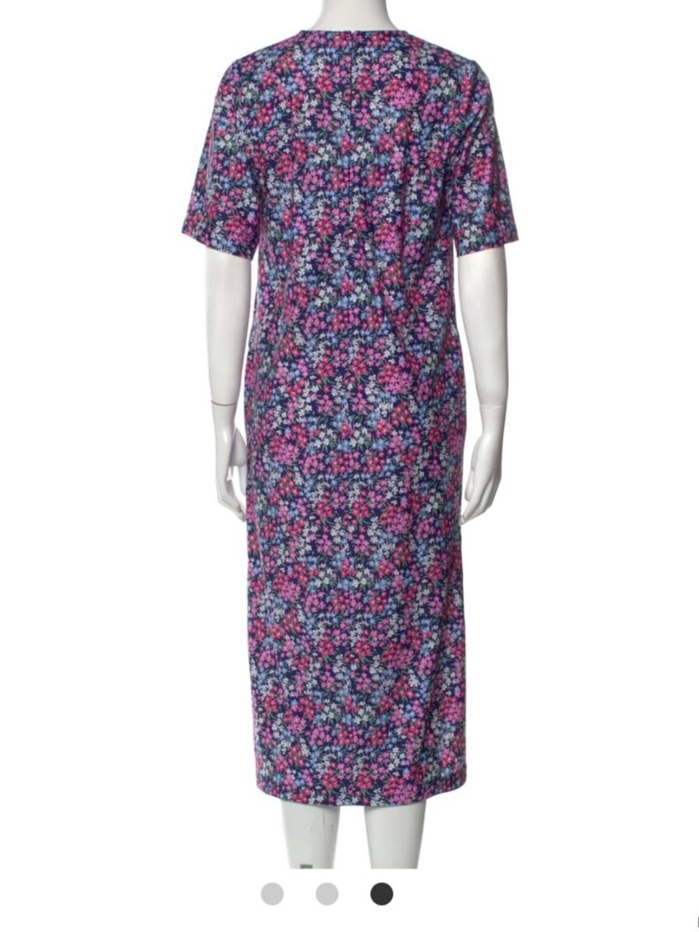 Sea New York Floral Shift Dress Small Retro Pockets Feminine RARE Flowers $495 - Picture 2 of 15